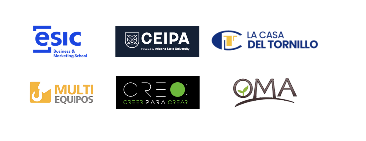 ESIC, CEIPA, La Casa del Tornillo, MultiEquipos, CREO, OMA