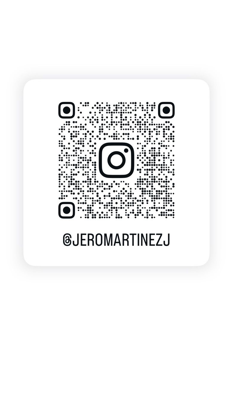 QR Instagram @jeromartinezj